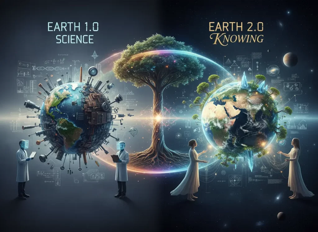 From Earth 1.0 Science to Earth 2.0 Knowing