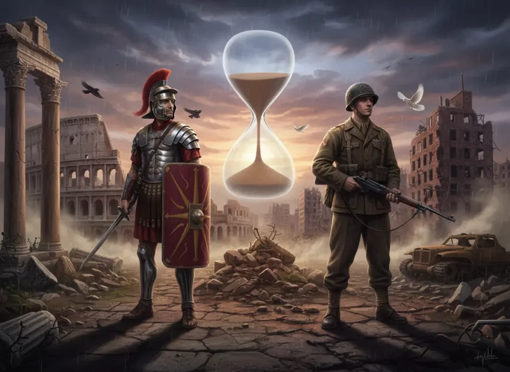 History repeating itself Roman WW2